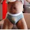 hairy men bulging briefs