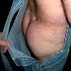 male bubble ass