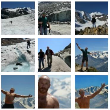 Mountain hiking muscle bear photos - nature and masculitity - outdoor male photography in the Swiss Alps by BearPhotographer