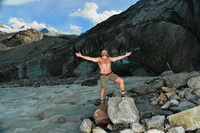 mountains and masculinity - glacier shooting male and mountain pictures