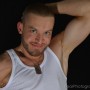 mature daddy muscle bear - studio photo shooting